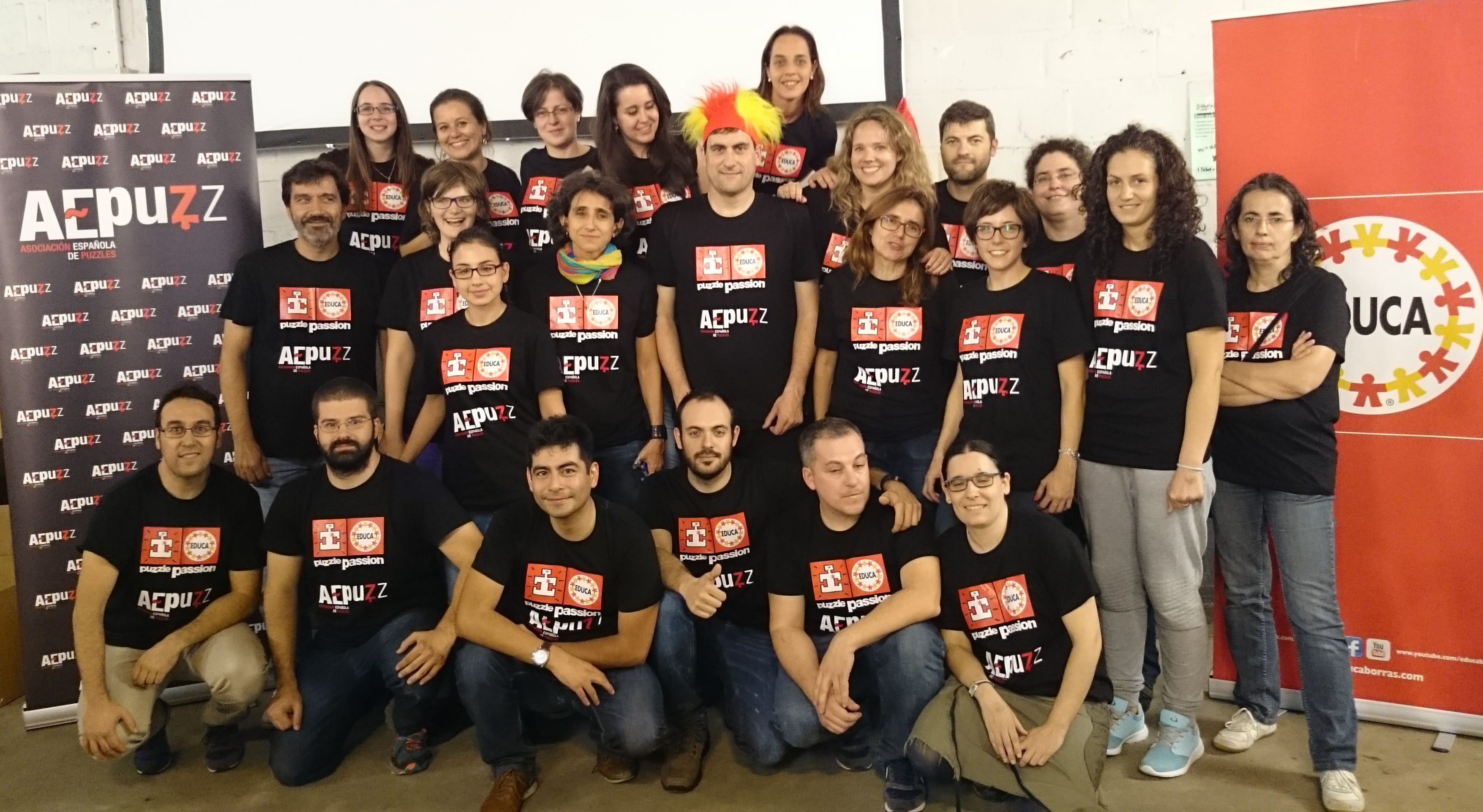 Selección Española de Puzzles en las 24h de Hannut 2015